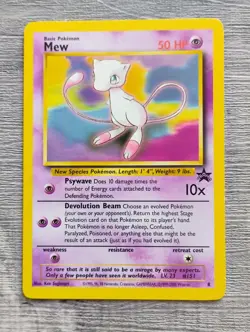 6x MEW Black Star Promo WOTC Vtg Pokemon Cards TCG - Image 3