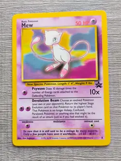 6x MEW Black Star Promo WOTC Vtg Pokemon Cards TCG - Image 5