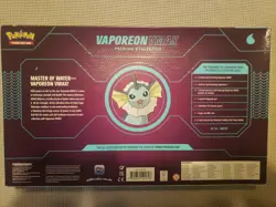 Pokemon TCG: VAPOREON VMAX Premium Collection 2021 Sword & Shield*FACTORY SEALED - Image 2