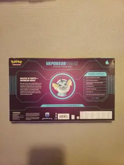 Pokemon TCG: VAPOREON VMAX Premium Collection 2021 Sword & Shield*FACTORY SEALED - Image 3