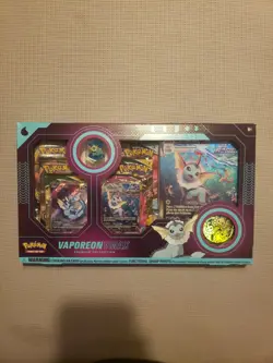 Pokemon TCG: VAPOREON VMAX Premium Collection 2021 Sword & Shield*FACTORY SEALED - Image 4