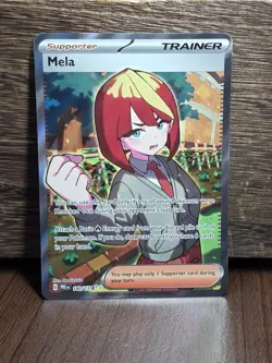 Pokemon Mela - 140/131 - Ultra Rare NM-Mint Prismatic Evolutions - Image 1