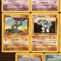 Pokemon Base Set Lot Of 8 Cards (1999) NM - Image 4