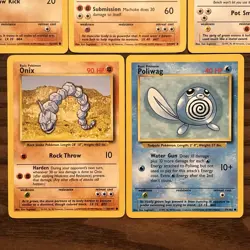 Pokemon Base Set Lot Of 8 Cards (1999) NM - Image 5