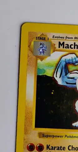Pokemon TCG Machoke 34/102 Base Set (Shadowless) NM - Image 4