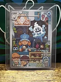 Pokemon TCG Vanillish Holiday Calendar Promo Stamped Full Art PAR 190/182 SEALED - Image 1