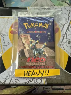 Neo Discovery Umbreon Artwork Booster Pack Booster Pack Pokemon ❗Heavy Pack ❗ - Image 1