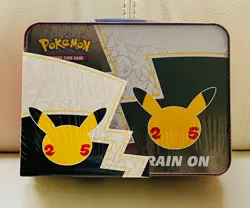 Pokemon TCG Celebrations Collector Chest (Lunch Box Tin) - New/Factory Sealed - Image 2