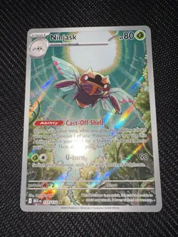 Ninjask 137/132 Illustration Rare Mega Evolution English Pokemon TCG - Image 1