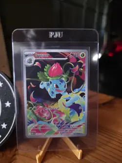 Pokemon TCG Mega Evolution 134/132 Ivysaur Illustration Rare PSA 10 Contender - Image 2