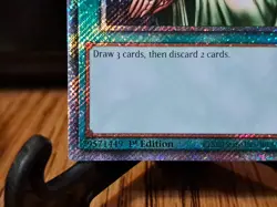 Yugioh! Graceful Charity - RA03-EN116 - Platinum Secret Rare - 1st Edition NM - Image 5