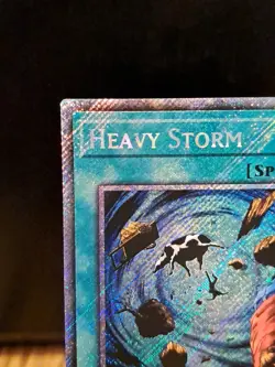 NM Yugioh Heavy Storm Platinum Secret Rare RA03-EN092 1st Ed - Image 2