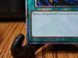 NM Yugioh Heavy Storm Platinum Secret Rare RA03-EN092 1st Ed - Image 5