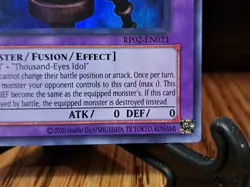Thousand-Eyes Restrict RP02-EN021 Ultra Rare NM Yugioh - Image 4