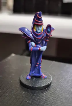 Yugioh! Dungeon Dice Monsters Ddm Dark Magician B1-02 FIGURE ONLY! - Image 1