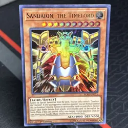 Yugioh Sandaion, the Timelord BLRR-EN025 Ultra Rare 1st Ed - Image 1