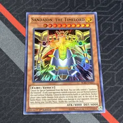 Yugioh Sandaion, the Timelord BLRR-EN025 Ultra Rare 1st Ed - Image 2