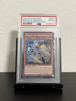 2024 Yugioh Crossover Breakers Maliss Dormouse Collector's Rare PSA 10 - Image 1