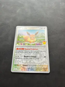 Eevee - (Pokemon Day 2025) (Reverse Cosmos Holo) 074/131 Miscellaneous Cards... - Image 4