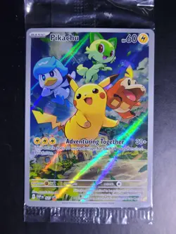 Pokemon TCG Pikachu Holo Promo SVP EN #027 - Factory Sealed - NM/Mint - Image 1