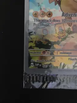 Pokemon TCG Pikachu Holo Promo SVP EN #027 - Factory Sealed - NM/Mint - Image 4