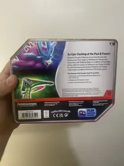 Pokemon TCG Paradox Clash Iron Leaves EX Brand New Sealed Tin - Image 2