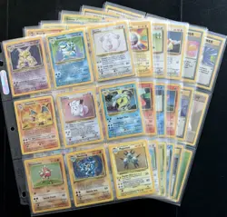 Pokemon TCG Complete Unlimited WOTC Base Set - Image 1