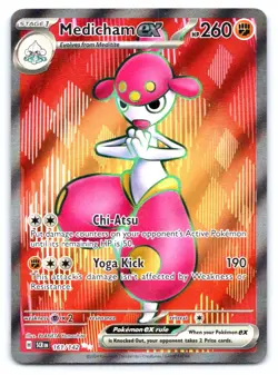 Medicham ex Pokemon Ultra Rare SV07: Stellar Crown 161/142 - Image 1