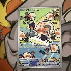 Pokemon Clobbopus 207/191 Illustration Rare S&V Surging Sparks - Image 1