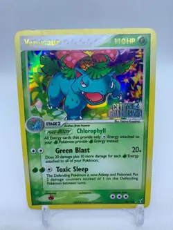 Venusaur 28/100 Ex Crystal Guardians Reverse Holo Stamped Pokemon TCG LP - Image 1