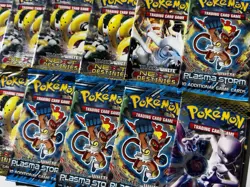 Pokemon Booster Pack Lot Plasma Blast Black & White Era Sets w/ NM Bulk No Holo - Image 2