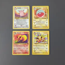 Pokemon Jungle Complete Set Of Non Holo Rares 17-32 - Image 3