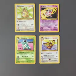 Pokemon Jungle Complete Set Of Non Holo Rares 17-32 - Image 5