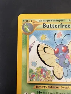 Pokemon Vintage Southern Islands Butterfree English 9/18 Rare Promo - Image 2