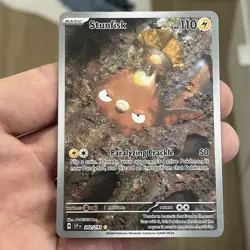 Stunfisk # 202/191 Illustration Rare | Pokemon TCG - 2024 Surging Sparks | NM - Image 1