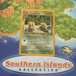 Pokemon Vintage Southern Islands Exeggutor English Rare Promo Tcg - Image 1