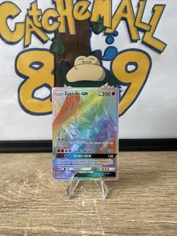 Zygarde GX (Secret) 136/131 Pokemon TCG Sm-Forbidden Light Rainbow Rare Holo - Image 4