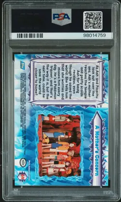 PSA 9 MINT TOPPS POKEMON THE MOVIE 2000 69 A MOTHER'S CONCERN - Image 2