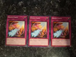3X Degen-Force ORCS-EN073 - Yugioh Yu Gi Oh! 3 Playset - Image 1