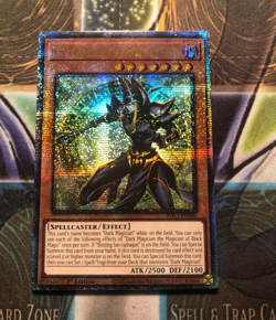 * DARK MAGICIAN THE MAGICIAN OF BLACK MAGIC * QUARTER CENTURY INFO-EN006 YUGIOH! - Image 1