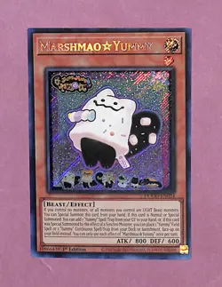 Yu-Gi-Oh! Marshmao Yummy Secret Rare DOOD-EN024 1st Edition NM-MT (b) - Image 1
