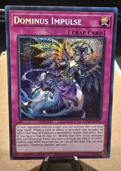 Yu-Gi-Oh! TCG Dominus Impulse MP25-EN116 1st Edition NM Prismatic Secret Rare - Image 1