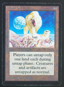 Winter Orb Beta MTG Card Magic: the Gathering 1993 - Image 1