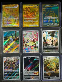 Pokemon-18 Card HIT BUNDLE-FULL ART-IR-AR LOT-Min $5 comps per-Pack➡Sleeve➡TL - Image 1