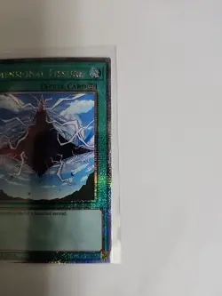 Dimensional Fissure 1st Edition Quarter Century Secret Rare Card RA03-EN163 - Image 3