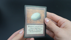Dingus Egg Beta MTG Card Magic: the Gathering 1993 - Image 2