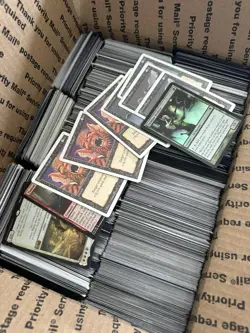 Around 3000 Magic The Gathering Cards Vtg Various Years Holo Sleeves Lot 1 - Image 1