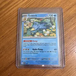 Golduck Black Star Promo Holo 008 Mega Evolution Pokemon TCG Near Mint Card MEP - Image 1