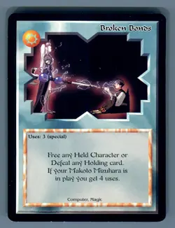 Ani-Mayhem Demo Set Promo Card Broken Bonds El-Hazard 1996 - Image 1