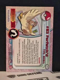 Farfetch’d #83 - Topps Pokemon Card - Image 2